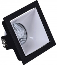 Встраиваемый светильник Reluce 16086-9.0-001PT MR16 BK+WT