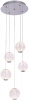 Светильник подвесной Delight Collection Elliot Diamante MD20001012-5A chrome