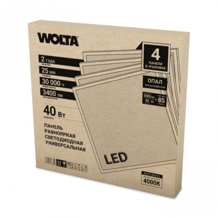 Светодиодная панель WLPD-40W/01