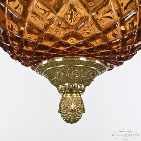 Светильник подвесной Bohemia Ivele 5680 5680/18 G Amber/M-1F