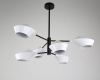 Потолочная люстра Romina LDP 6037-6 WT+BK