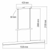 Светильник подвесной De Markt Ральф 675013503
