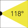 Настенный светильник уличный SIDNEY LED W3342 Gr