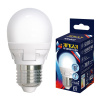 Лампочка светодиодная Яркая LED-G45 7W/6500K/E27/FR PLP01WH