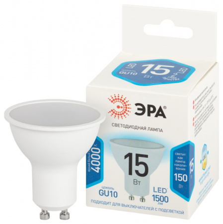 Лампочка светодиодная LED MR16-15W-840-GU10 LED MR16-15W-840-GU10