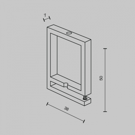 Крепеж для ремня Accessories for system Parity TRA130BS-B