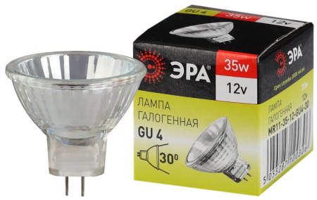 Лампочка галогеновая GU4-MR11-35W-12V-30CL