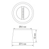 Накладное крепление Sling System Base C Sling