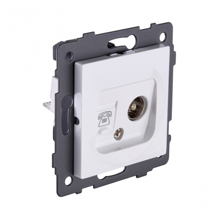 Розетка Aspekt REA-013WH