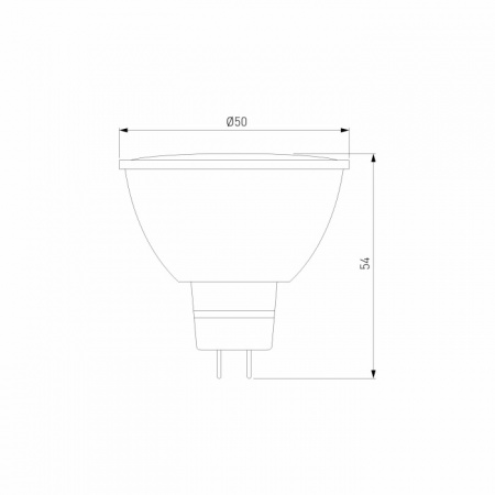 Лампочка светодиодная Умная лампа G5.3 BLG5318