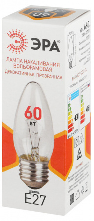 Лампочка накаливания B-60-E27-230-CL