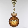 Светильник подвесной Bohemia Ivele 5480 5480/17 G Amber/M-1G