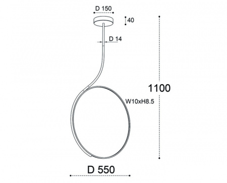 Потолочная люстра IT013-6025 white 3000K