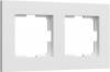 Рамка Slab белый софт W0022961