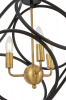 Подвесная люстра Casai LDP 1243-3 BK+MD