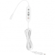 Таймер с вилкой и разъемом UST-E32 WHITE 2M
