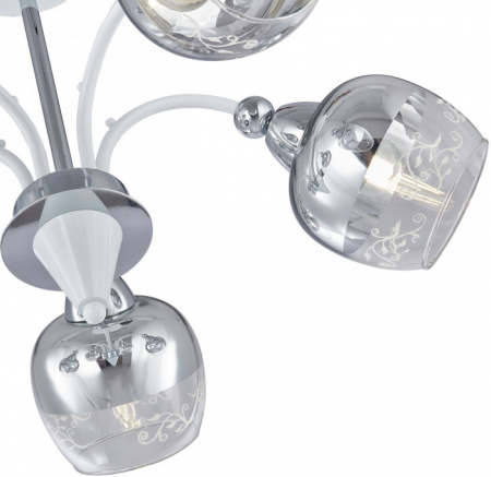 Потолочная люстра Arte Milano Napoli 326008/5A WH+CR