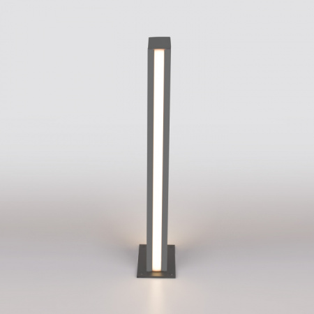 Наземный светильник Flat 1538 TECHNO LED серый
