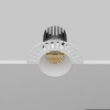 Встраиваемый светильник Maytoni Dip DL119-10W-2.7K-TRS-W