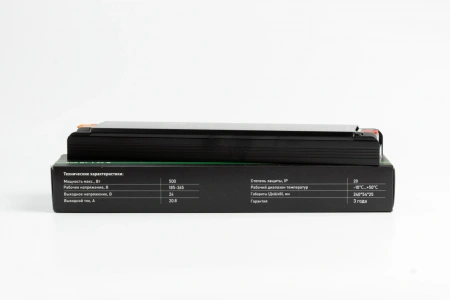 Блок питания HJ-B-24V500W 240×55×25 мм HJ-500-24