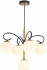 Подвесная люстра Arte Milano Neapol73808 273808/4+1 BK/GD