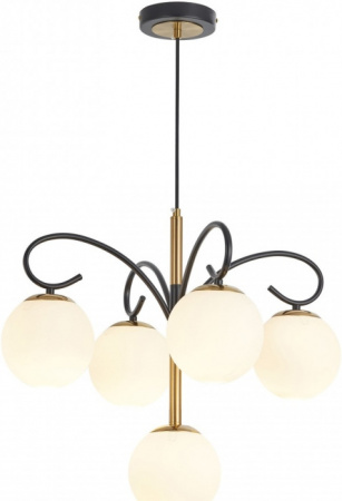 Подвесная люстра Arte Milano Neapol73808 273808/4+1 BK/GD