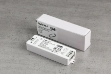 Fly-Fi Диммер/Контроллер V1-F - 1CH*8A 12–48В DC, Fade-in/Fade-out, Push-DIM, CV, пластик, гарантия 5 лет FF-D-V1-F