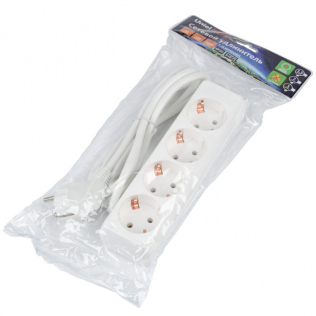 Розеточные блоки, удлинители Ultra S-GCU4-1,5 WHITE