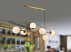 Светильник подвесной iLamp Golden 9136P/6 GL-WH