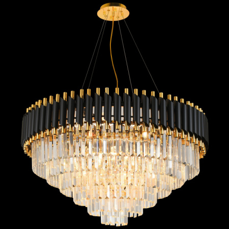 Подвесная люстра Natali Kovaltseva Darian DARIAN 76017/12C GOLD BLACK