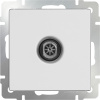 Розетка Werkel W1183001/ ТВ-розетка оконечная (белый)