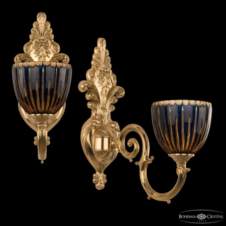 Бра Verona 7203B15/1/210 G P1 U Amber-Blue/H-1K
