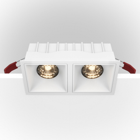 Встраиваемый светильник Maytoni Alfa LED DL043-02-15W4K-D-SQ-W