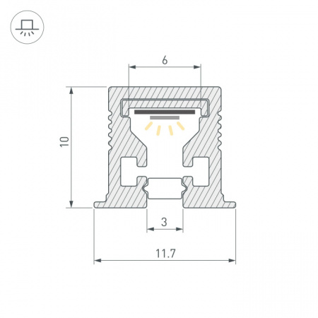 Профиль SL-MINI 058626