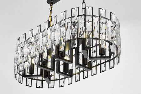 Подвесной светильник LUMINA DECO Florina LDP 7041-700-PR BK