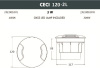 Встраиваемый светильник уличный CECI 2F2.000.000.AXG1L