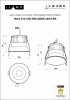 Встраиваемый светильник ILedex Mars 212-12W-D95-4000K-24DG-BK