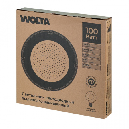 Промышленный купольный светильник UFO-100W/02