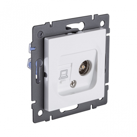 Розетка Aspekt REA-021WH