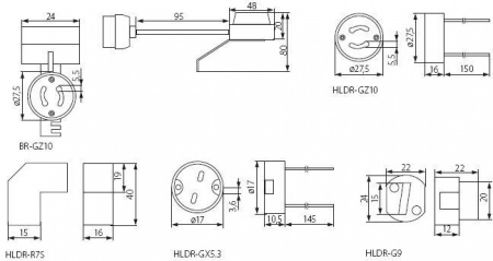 Патрон HLDR-GX5.3 72109