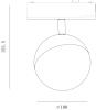 Светильник трековый SLIM, 48В 10W черный 2700-6000К, SL-SLIM-SFBL-10-CCT 022096