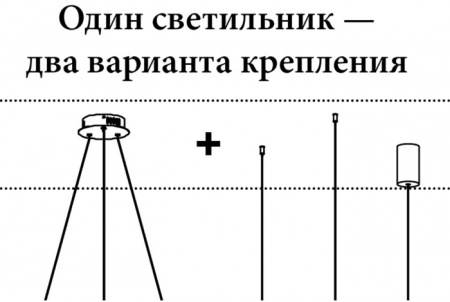 Подвесной светильник Иона 09408-15,19