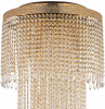 Люстра каскадная Arti Lampadari Santa Gold Santa E 1.8.40.600 G