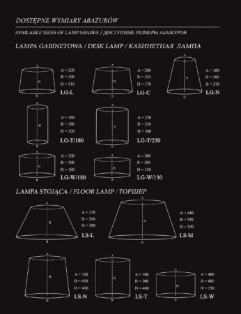 Торшер SPARONE SPA-LS-1(P/A)