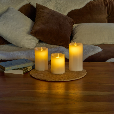 Световая фигура ULD-F065 WW RC CANDLE SET3