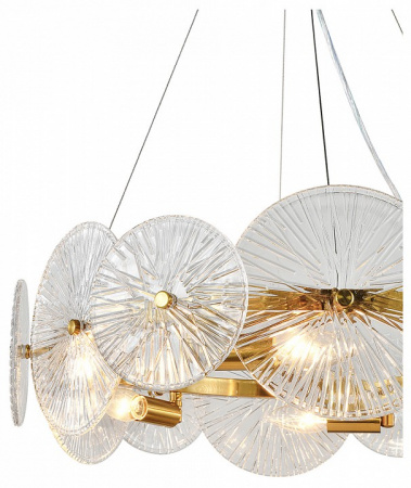 Подвесной светильник Indigo Miele 12021/6P Brass