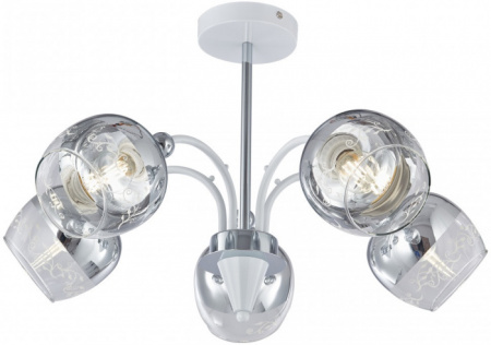 Потолочная люстра Arte Milano Napoli 326008/5A WH+CR