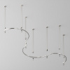 Шинопровод полукруг 650 мм Maytoni Busbar trunkings Flarity TRX154-SR-D650-PT