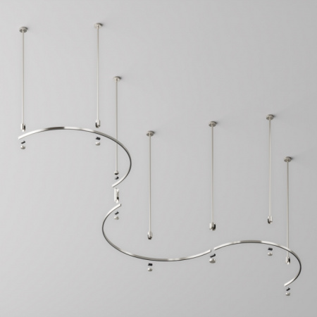 Шинопровод полукруг 650 мм Maytoni Busbar trunkings Flarity TRX154-SR-D650-PT