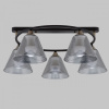 Потолочная люстра MD.5948-5-S-BK+AB